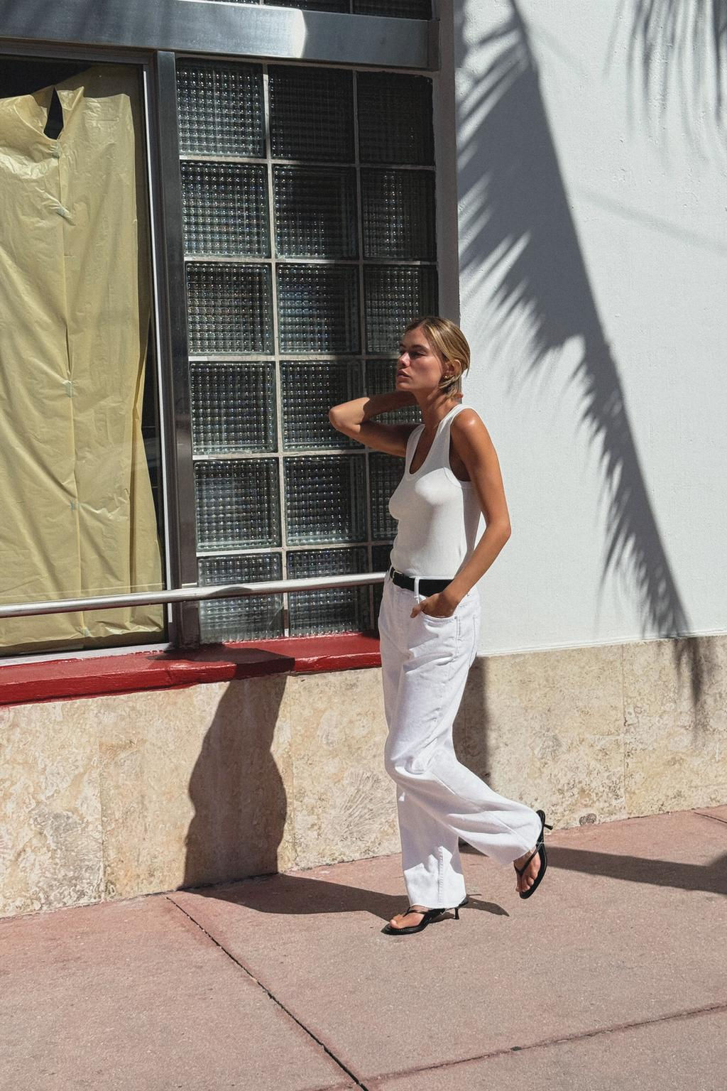BASIC PLAIN KNIT TOP - Zara фото 15