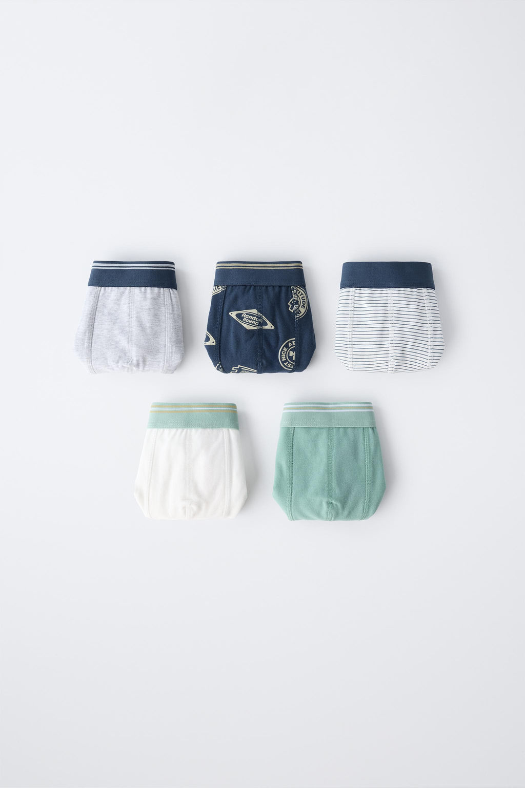 6-14 YEARS/ 5-PACK OF PRINTED BOXERS