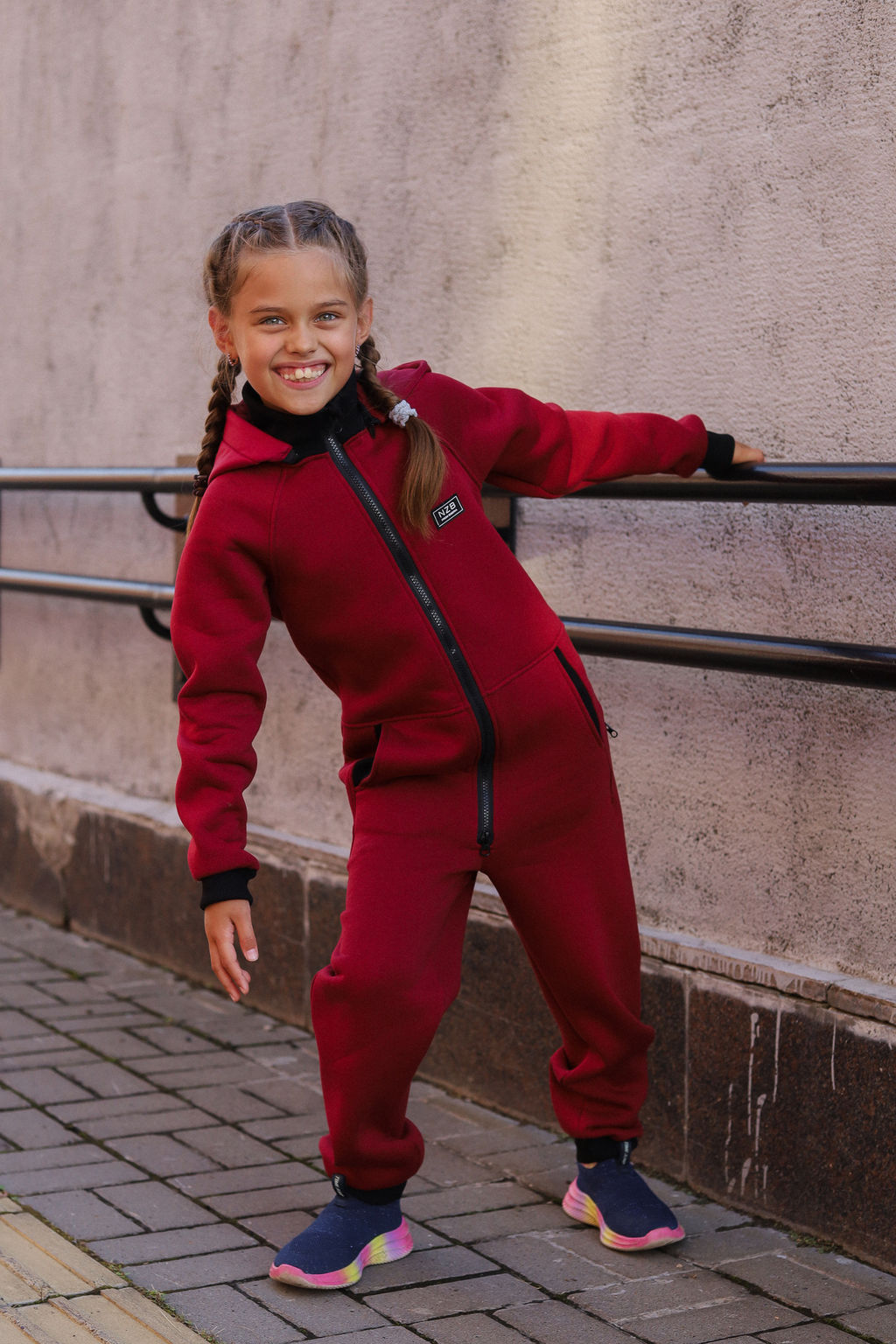 Бомбер утепленный, бордо - Inzibe фото 39