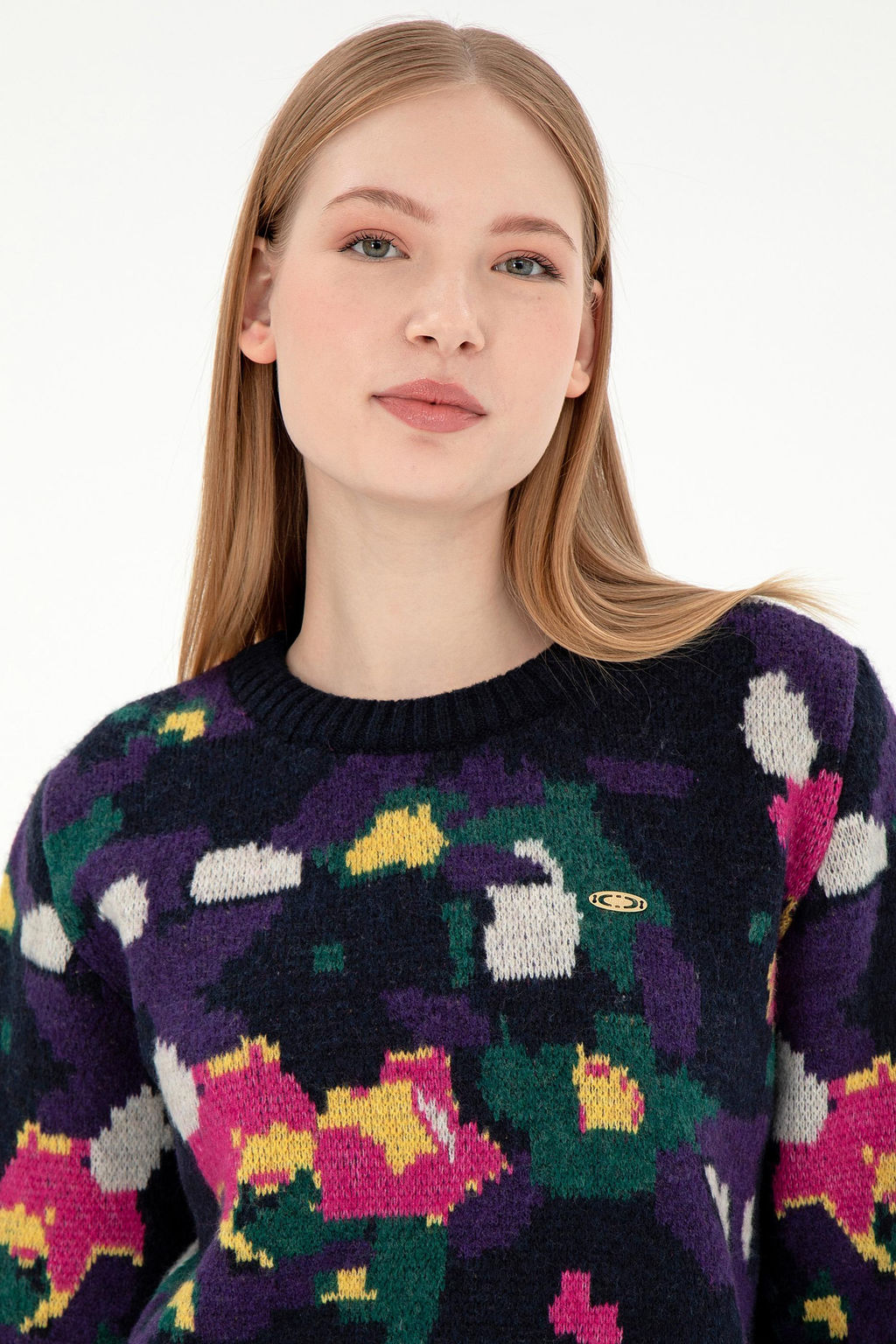 Женский темно-синий свитер Неожиданная скидка в корзине - U.s. polo assn фото 2