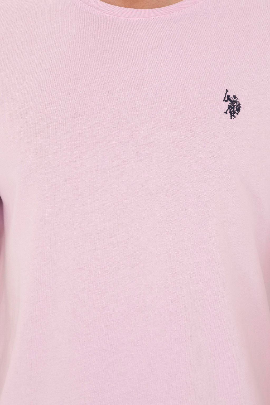 Мужская розовая базовая футболка - U.s. polo assn фото 7