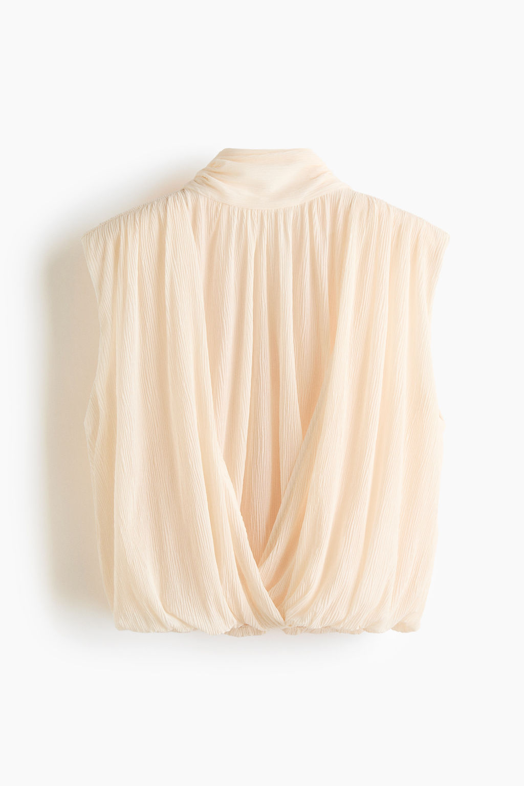Top cropped con bajo globo - H&m фото 2