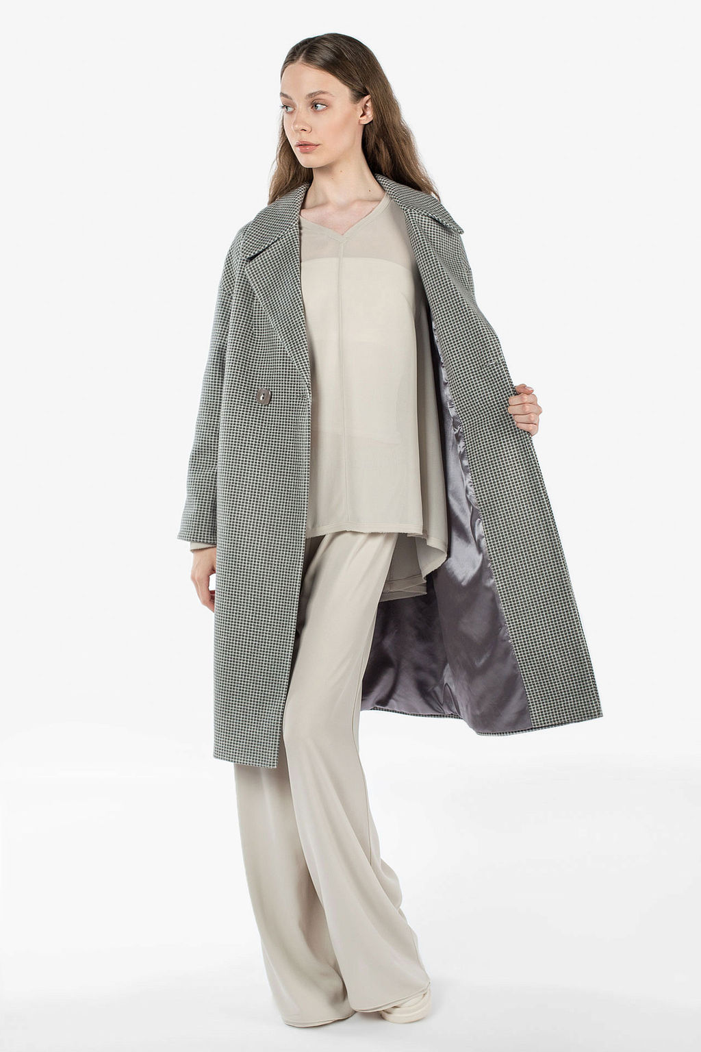 Пальто женское демисезонное - El podio фото 5