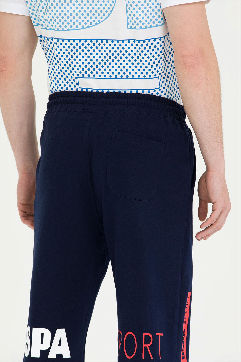 Мужские темно-синие вязаные шорты - U.s. polo assn фото 14