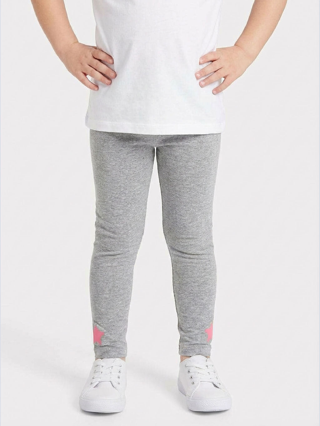 Бриджи (лосины) UD 3874 серый - Mini maxi фото 4