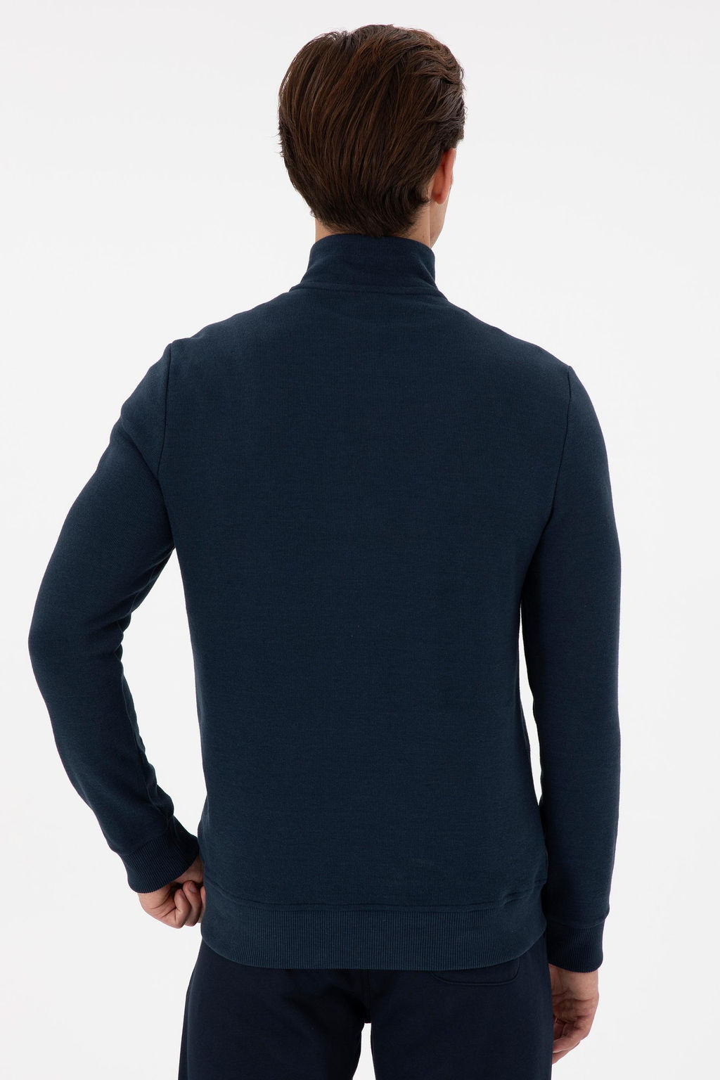 Мужской темно-синий базовый свитшот Неожиданная скидка в корзине - U.s. polo assn фото 5