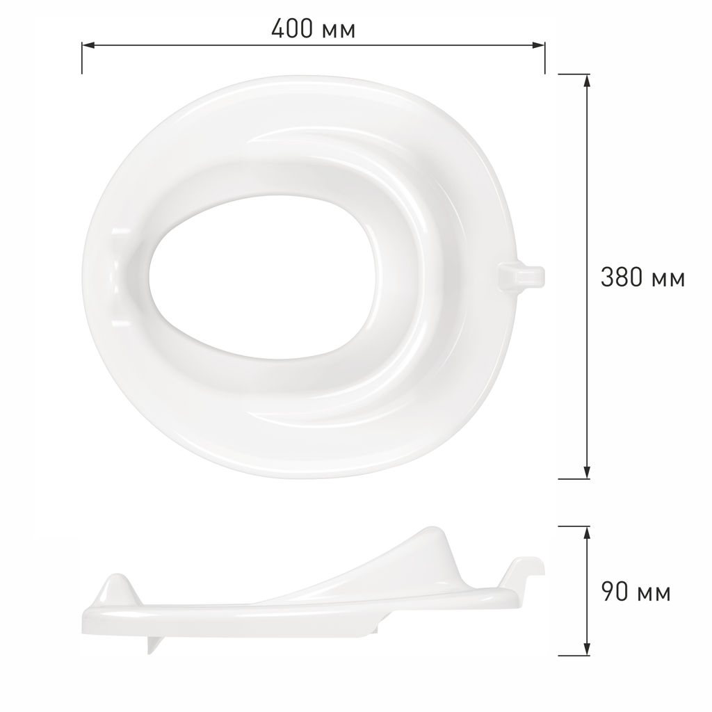 Накладка для унитаза детская (белый) М8991 - Альтернатива фото 7