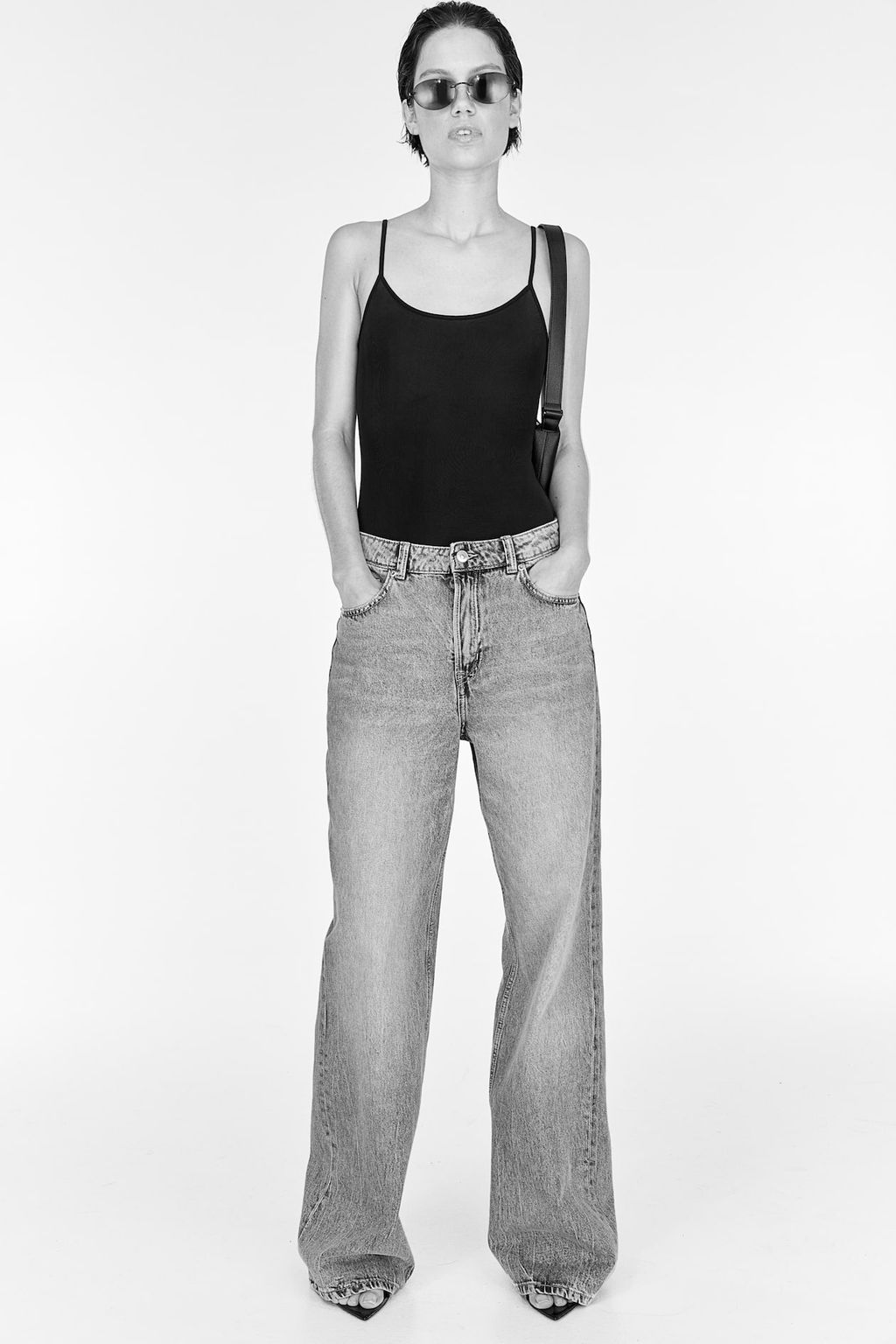 Wide High Jeans - H&m фото 11