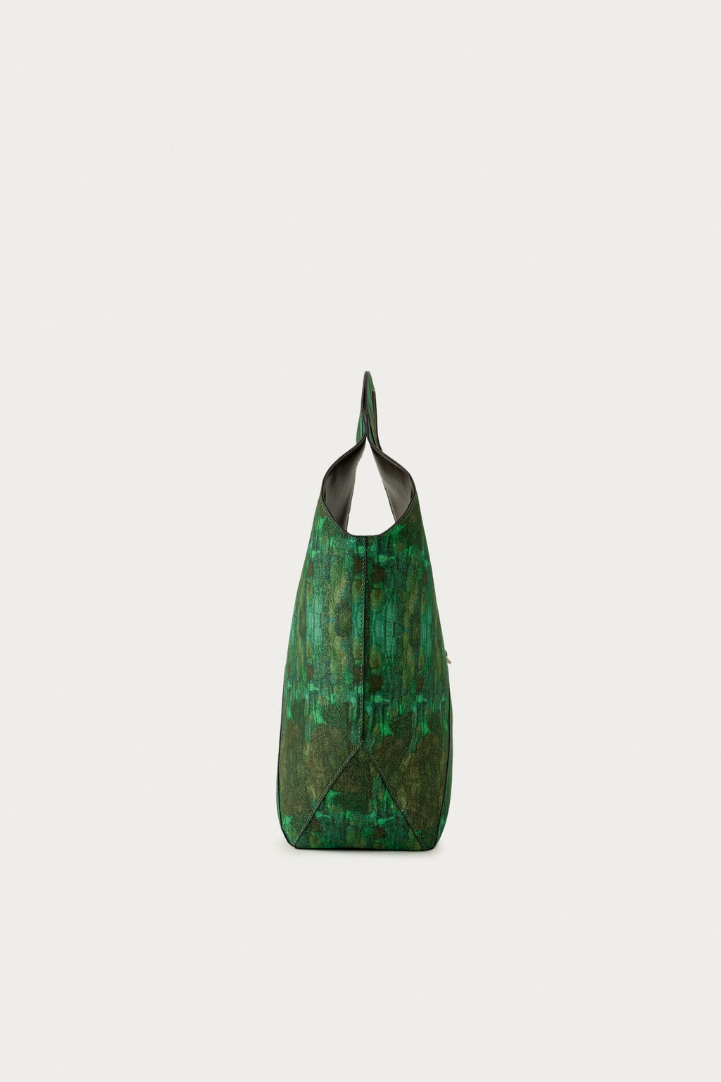 MAXI SHOPPER ESTAMPADO MARISA BERENSON X ZARA / Verde фото 4