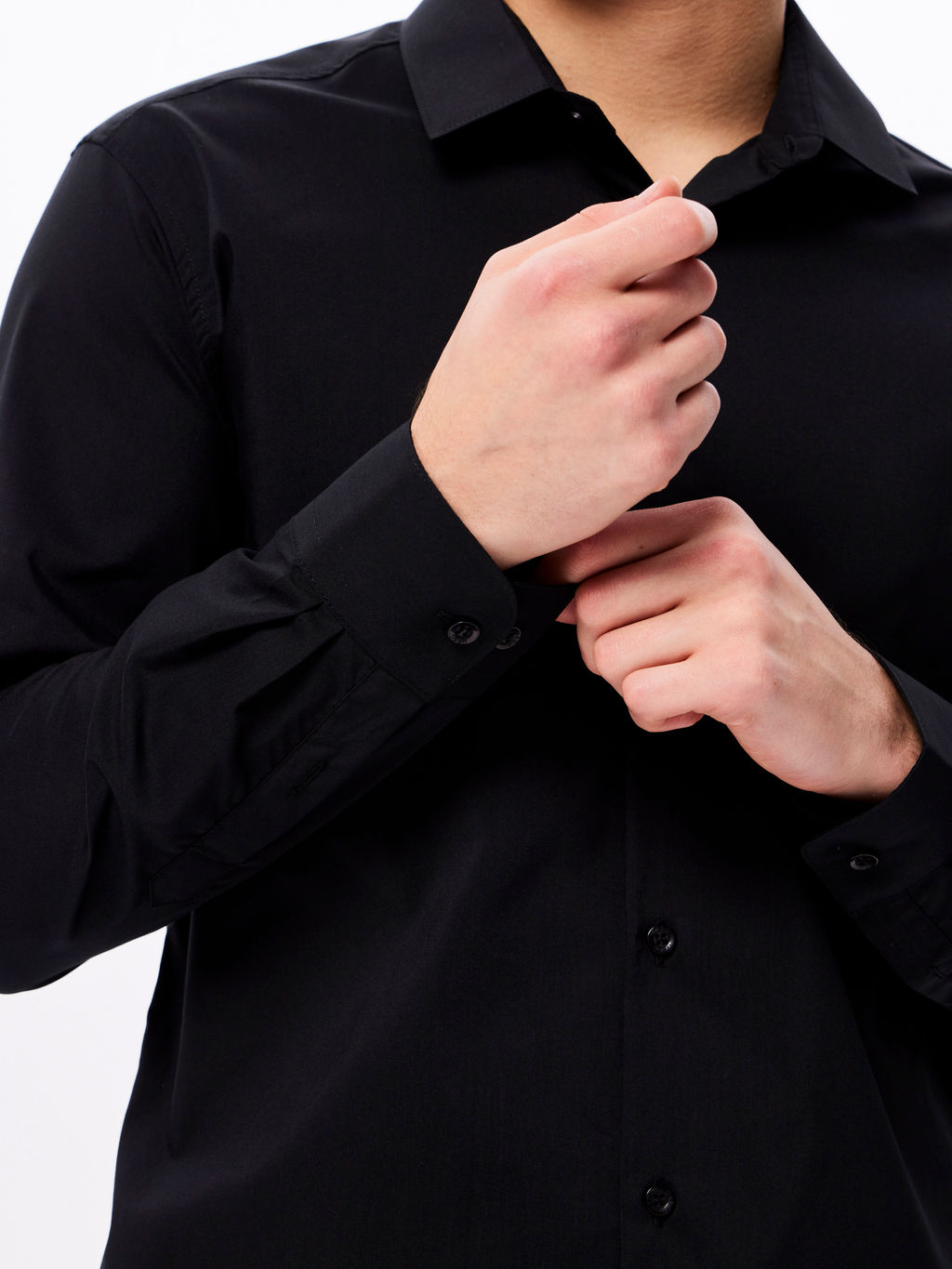 Сорочка мужская длинный рукав GREG 340/238/NB/SZR STRETCH  фото 5