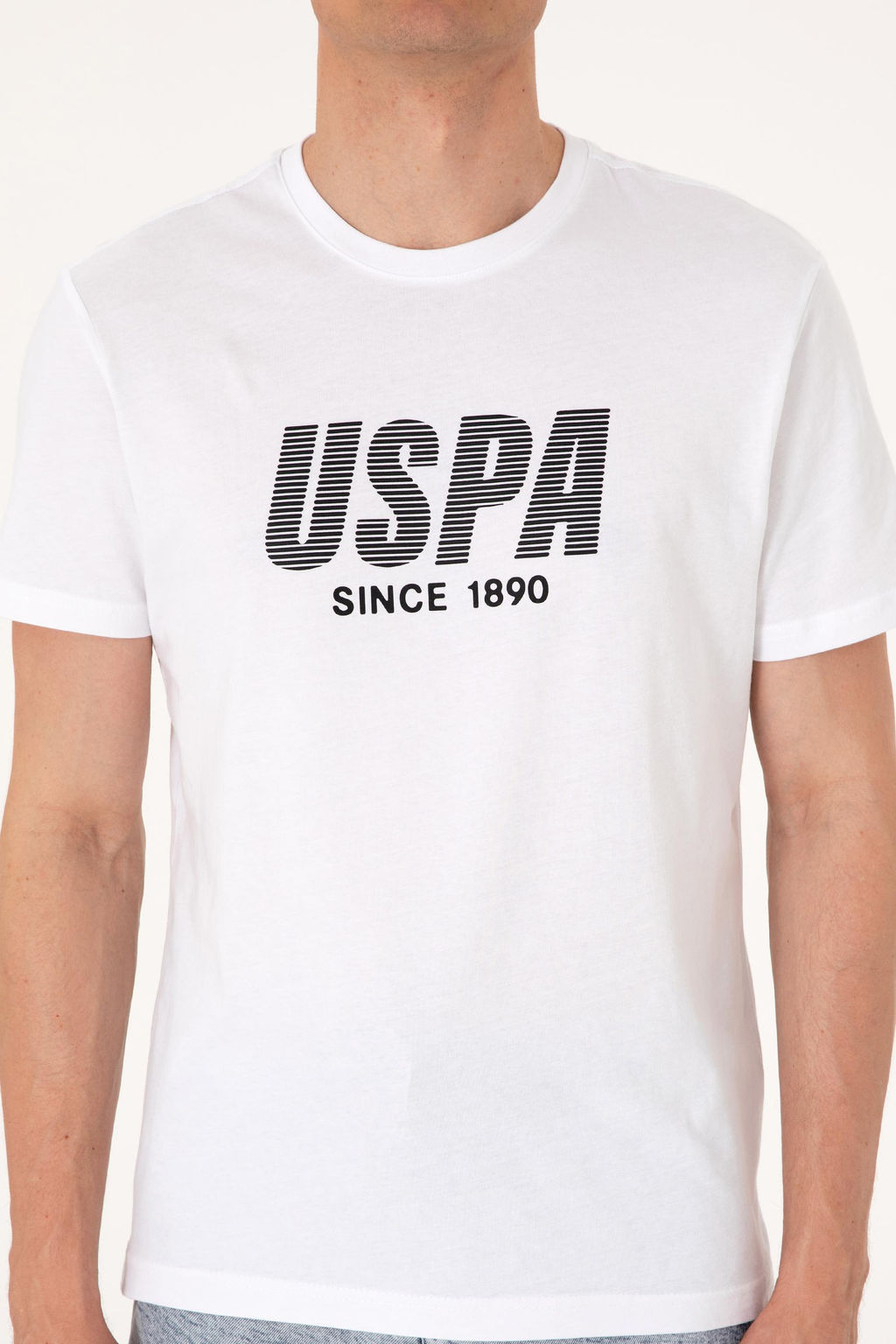 Erkek Beyaz Ti__rt - U.s. polo assn фото 6