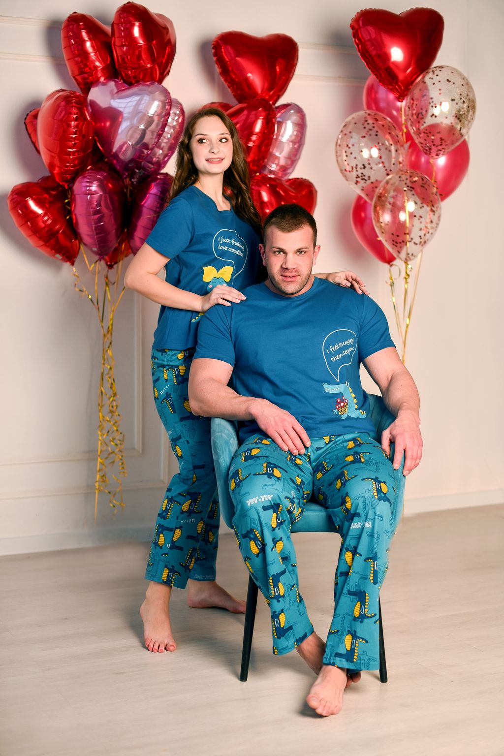 Пижама мужская Крокодильчики - Оптима фото 3