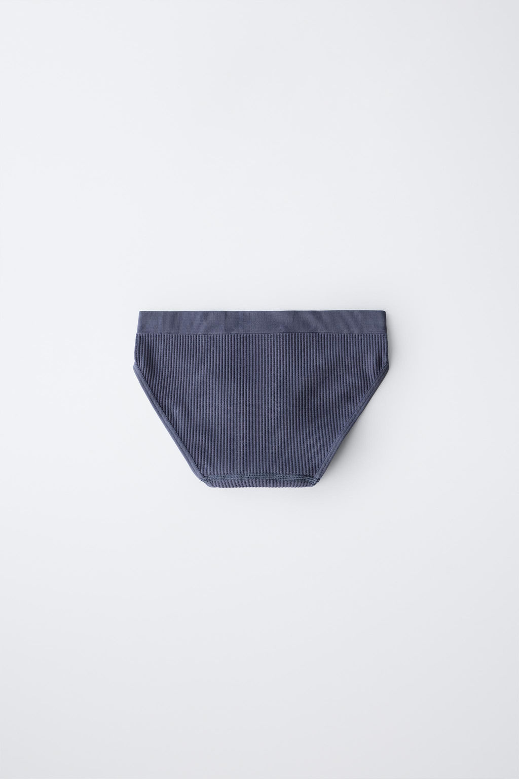 8-14 YEARS/ THREE-PACK OF SEAMLESS WAFFLE-KNIT BRIEFS - Zara фото 4