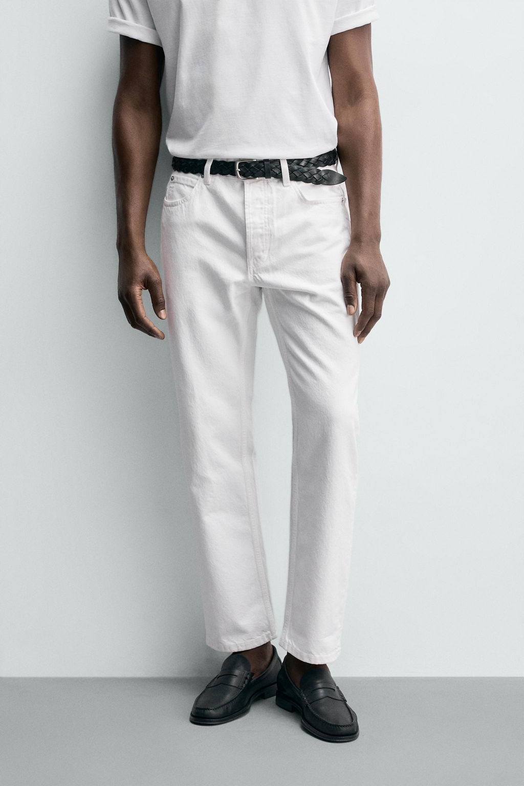 JEANS REGULAR FIT / Blanco - Zara фото 2