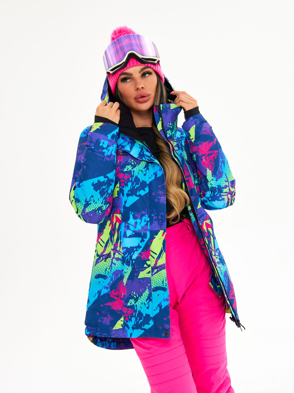 Женская горнолыжная сноубордическая куртка Alpha Endless Ultra Chaleur SNB 423/316_8 Разноцветный  фото 16