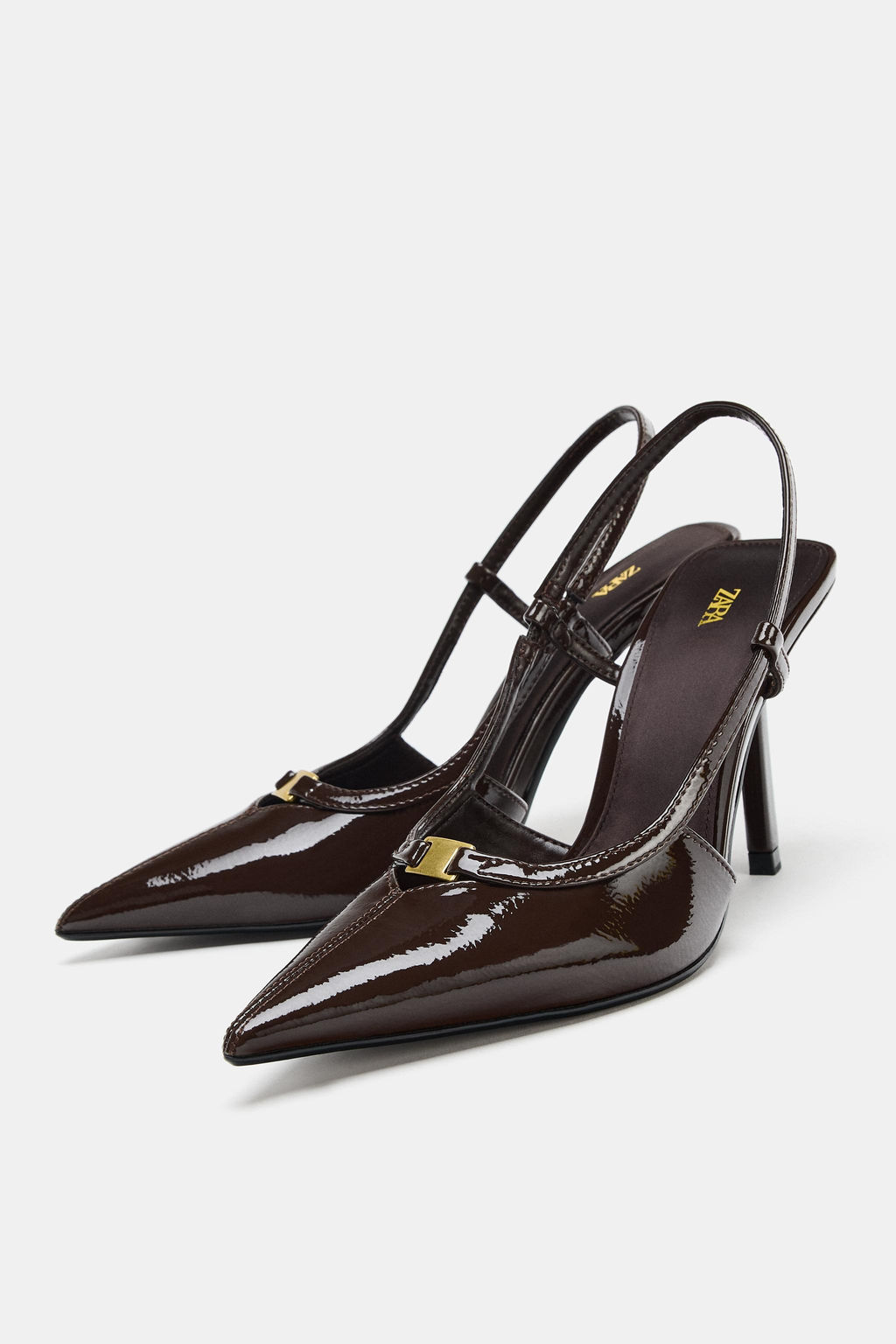 POINTED SLINGBACK SHOES - Zara фото 3