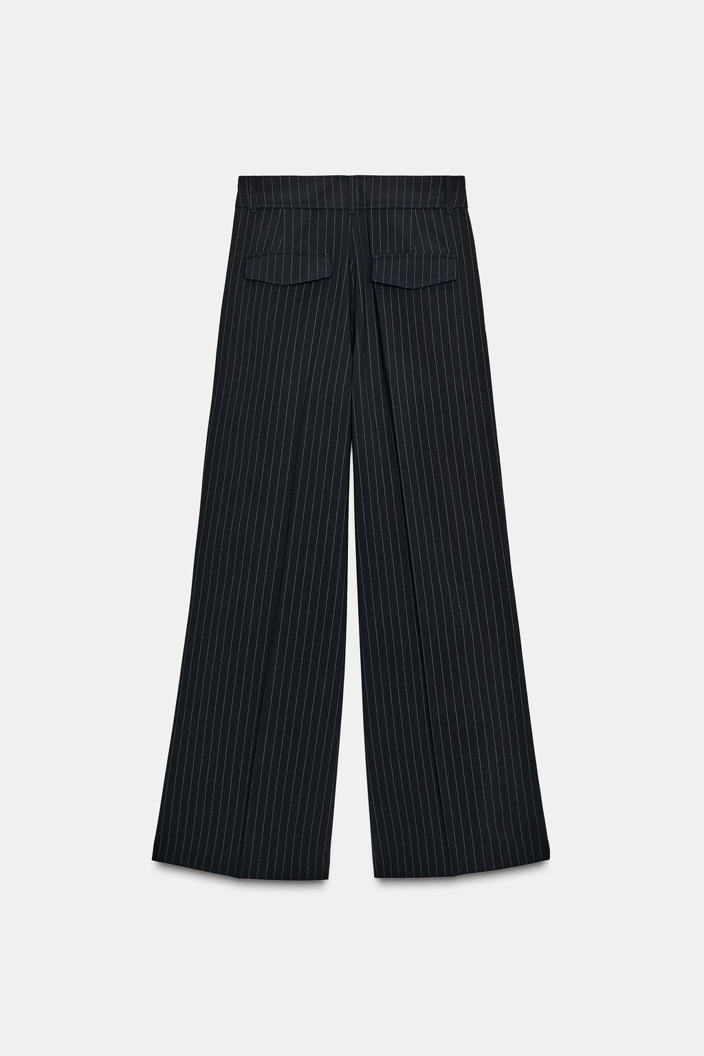 PINSTRIPED TROUSERS WITH DARTS AND POCKET FLAPS - Zara фото 6