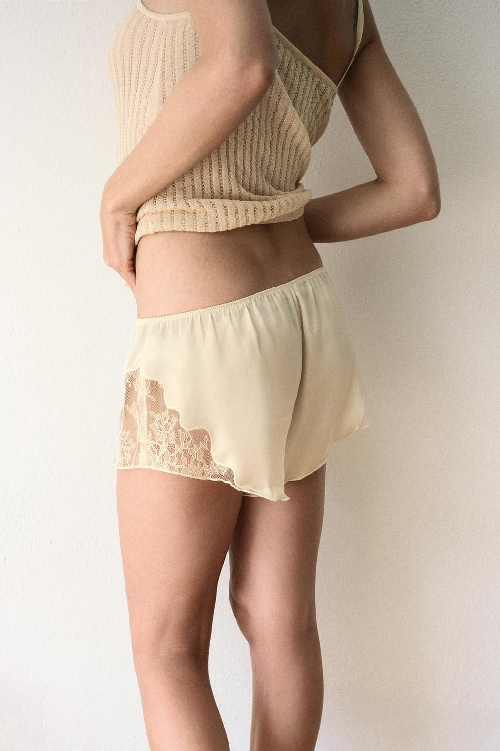 FLORAL EMBROIDERED KNITTED TOP - Zara фото 3