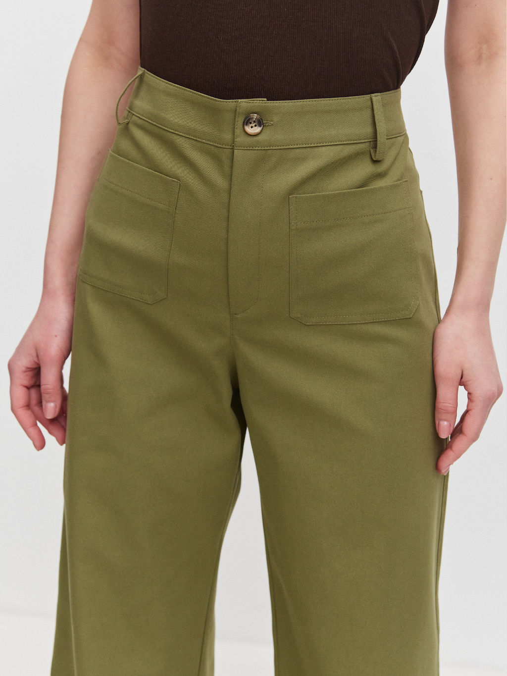 Брюки женские KATHARINA KROSS KK-TRT-010-D-хаки  фото 2