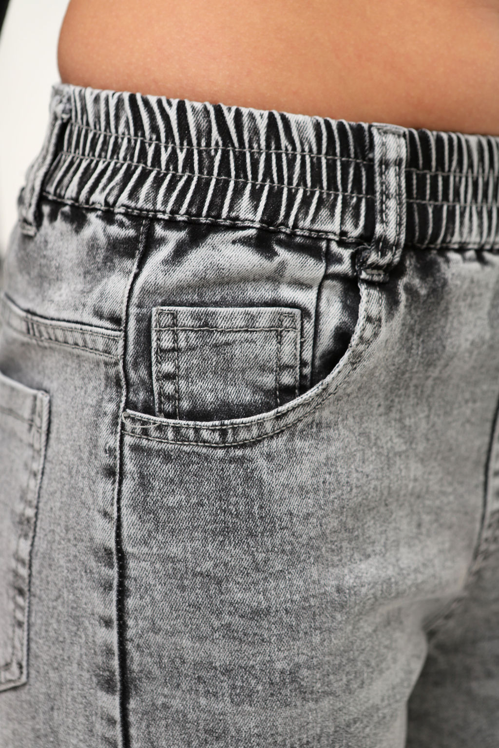 Джинсы-багги для девочек - СИНЯЯ МОДА фото 6