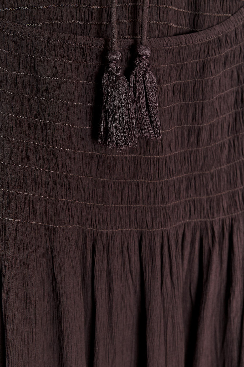 SMOCKED HALTER DRESS - Zara фото 20