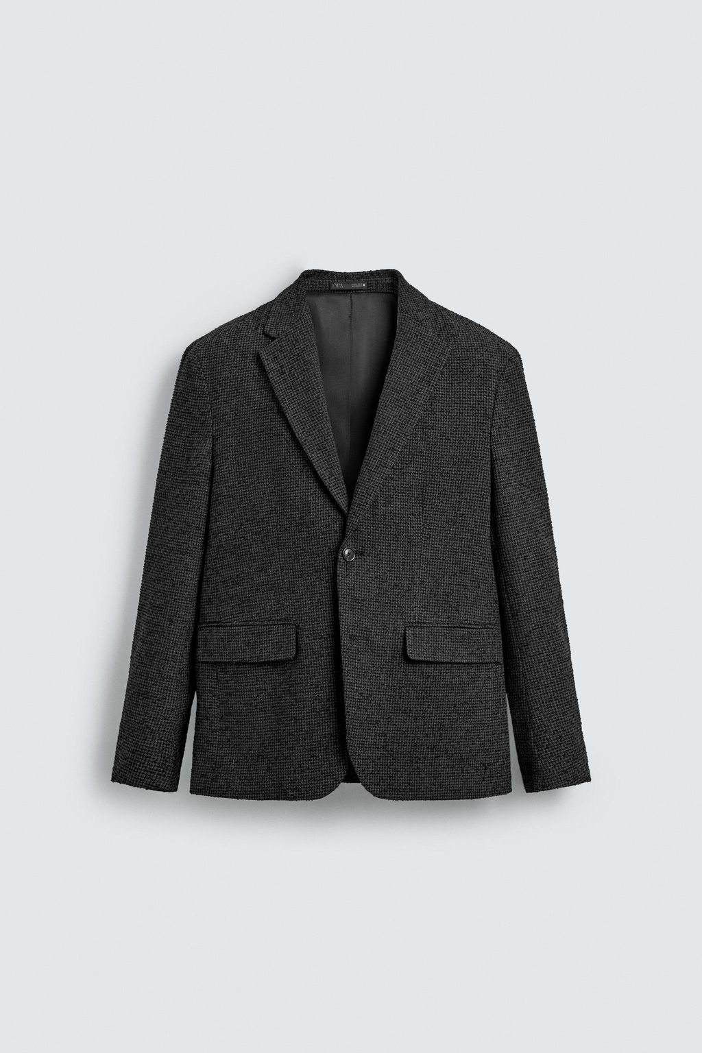 BOUCL_ HOUNDSTOOTH BLAZER - Zara фото 7
