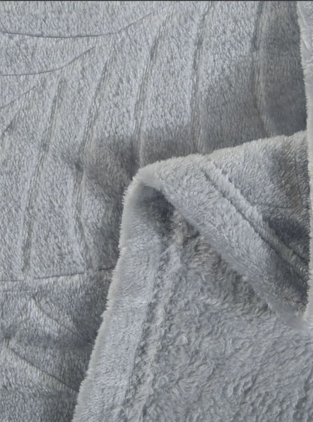 Плед Велсофт Бамбук Токио- СЕРЫЙ 150x200