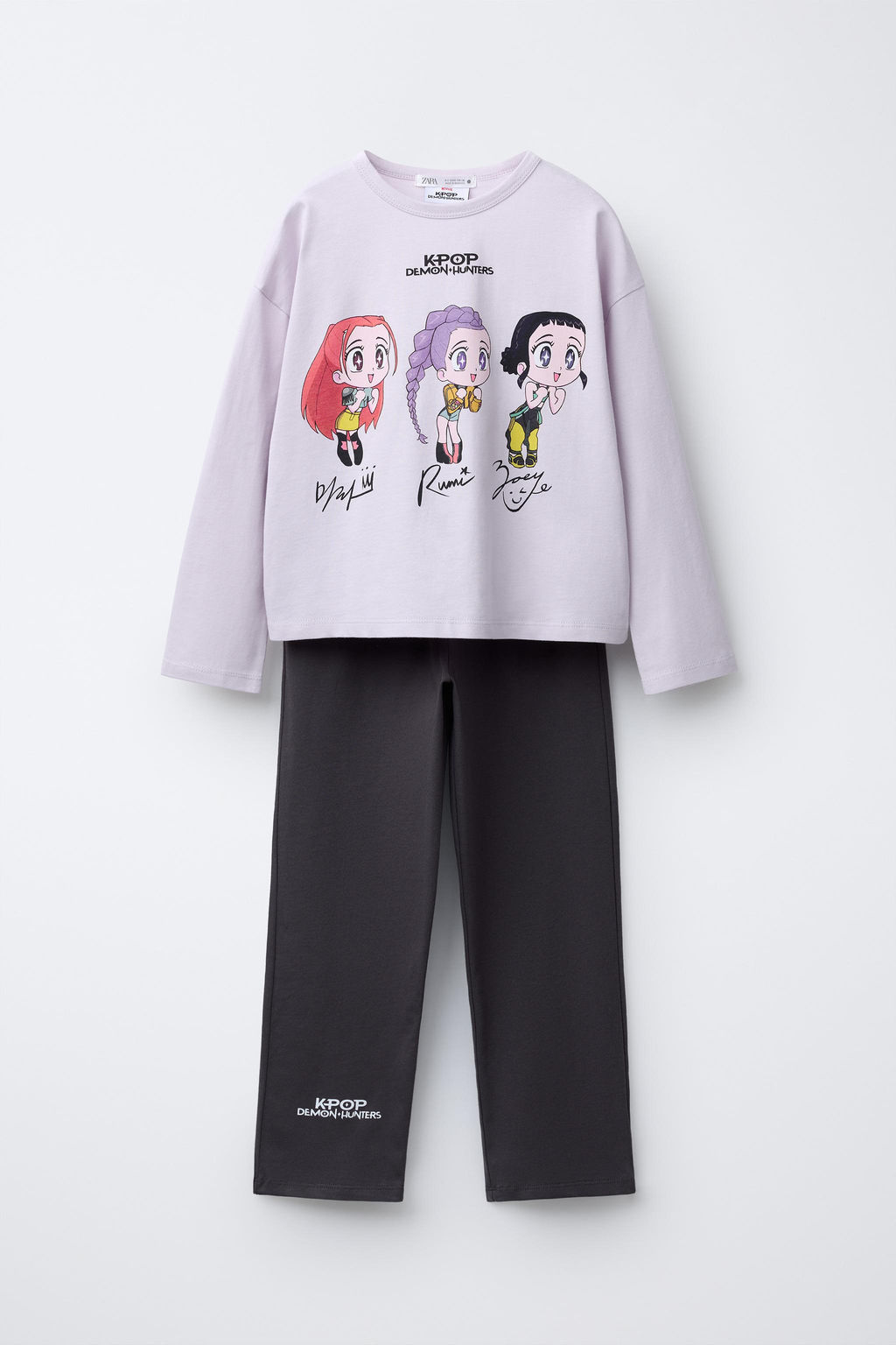 AGES 6-14 / KPOP DEMON HUNTERS NETFLIX  PYJAMAS - Zara фото 9