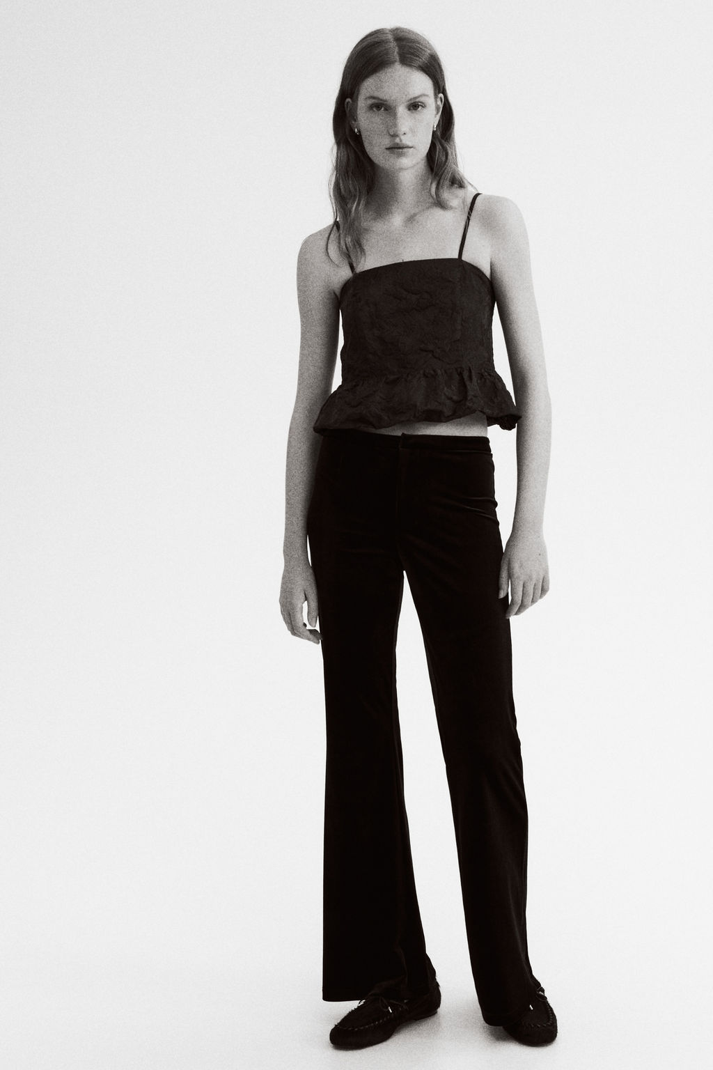 Top burbuja con tirantes espagueti - H&m фото 5