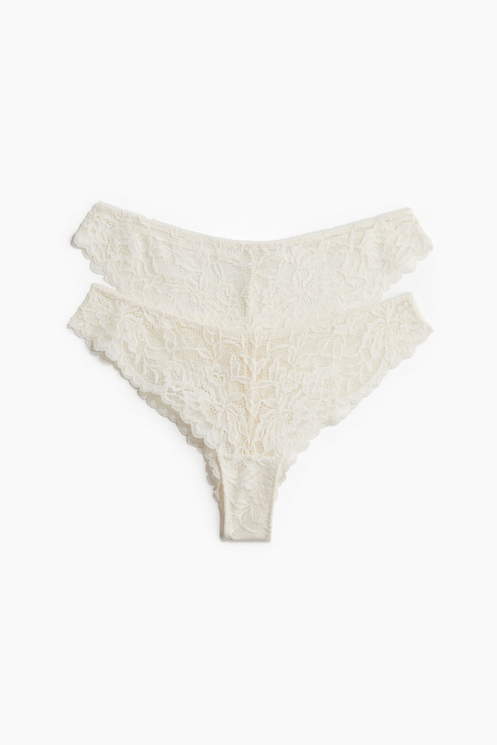 Pack de 2 bragas Brazilian de encaje - H&m фото 3