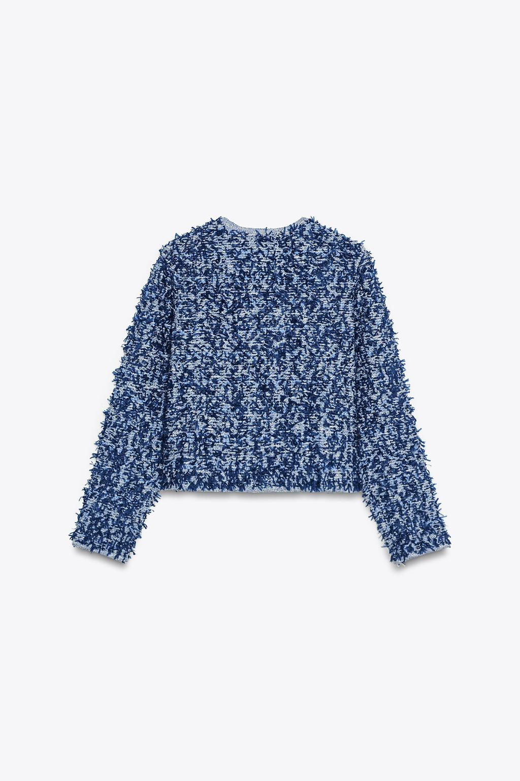 CABLE KNIT CARDIGAN - Zara фото 6