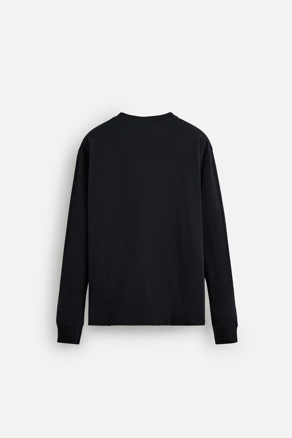 LIGHTWEIGHT LONG SLEEVE T-SHIRT - Zara фото 8