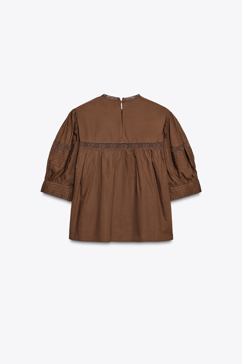 ZW COLLECTION LACE BLOUSE - Zara фото 13