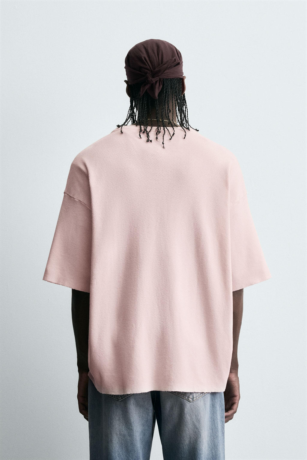 CONTRAST PRINT KNIT T-SHIRT - Zara фото 3