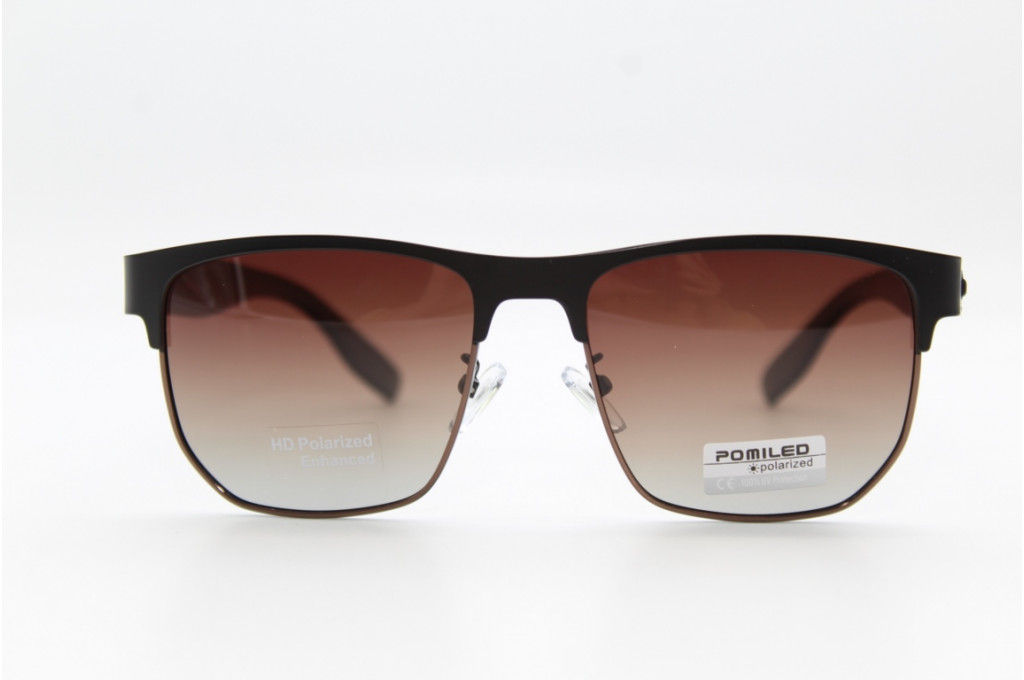 Солнцезащитные очки POMILED (Polarized) 08208 54-18-139 С8-02 с мешочком