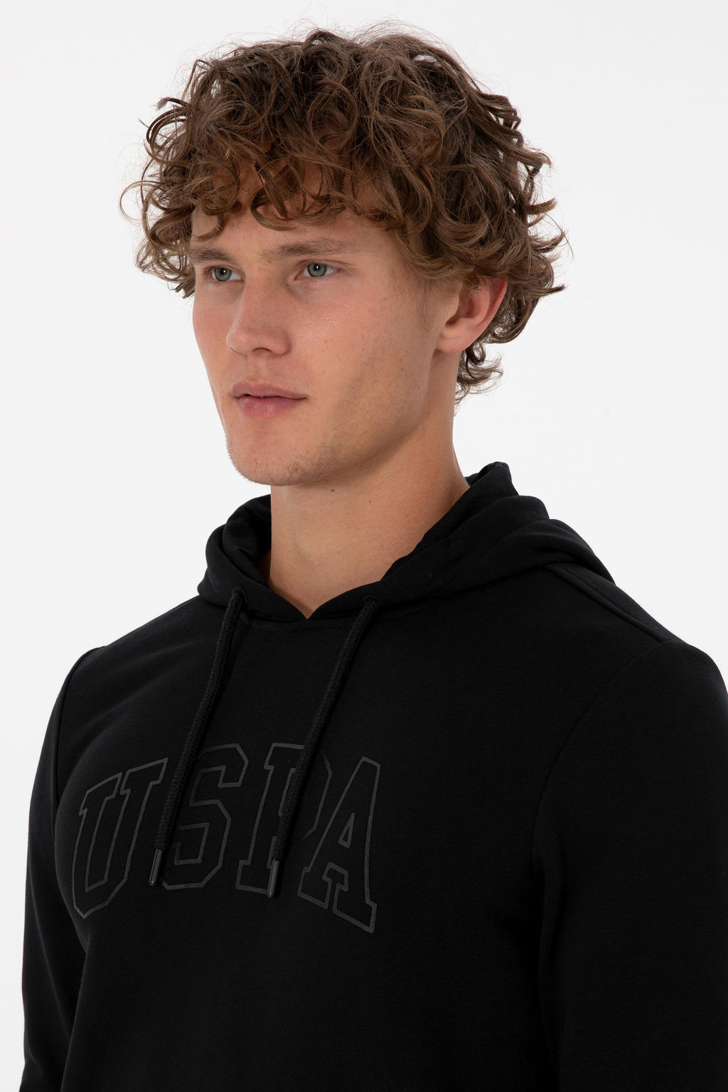 Erkek Siyah Basic Sweatshirt Sepette S_rpriz _ndirim - U.s. polo assn фото 2