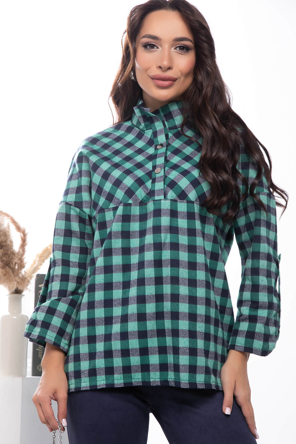 Костюм Капитолина (мята/синий) К7570 - Lt collection фото 7