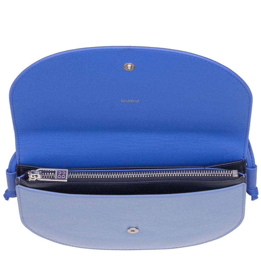 Итальянская маленькая сумочка DuDu Bags серии Altea | васильковый - Dudubags фото 4