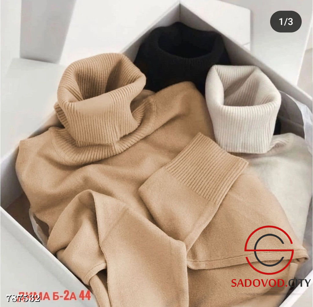 Женская базовая водолазка - Bruno фото 5