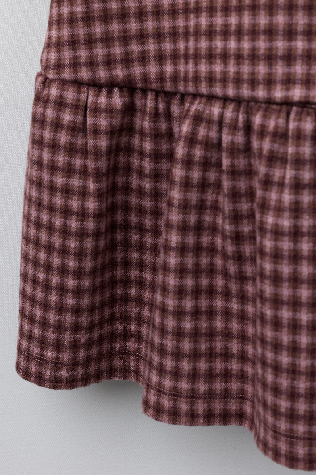 CHECK PINAFORE DRESS WITH BOWS - Zara фото 4
