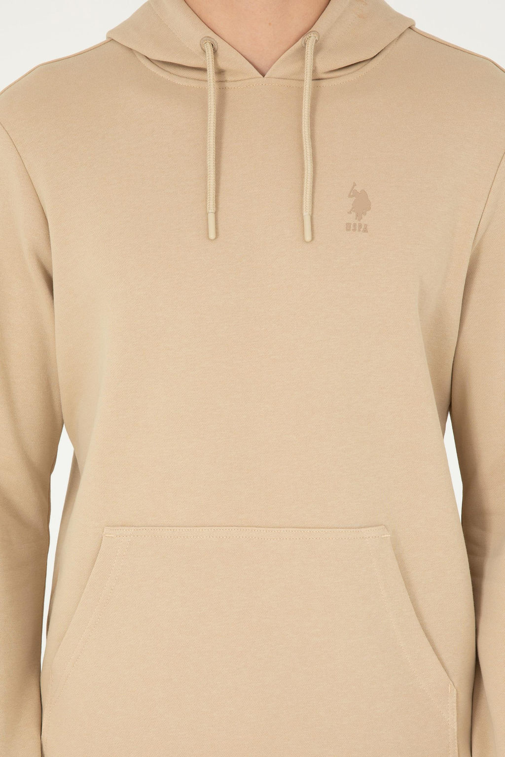 Мужская базовая толстовка песочного цвета Неожиданная скидка в корзине - U.s. polo assn фото 6