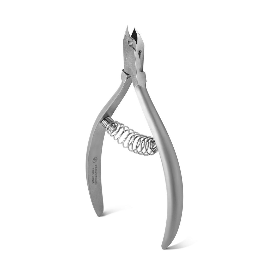 Frau Finger Кусачки маникюрные для кутикулы / Professional FNP-210/4DP, спиральная пружина, ручная заточка, 4 мм