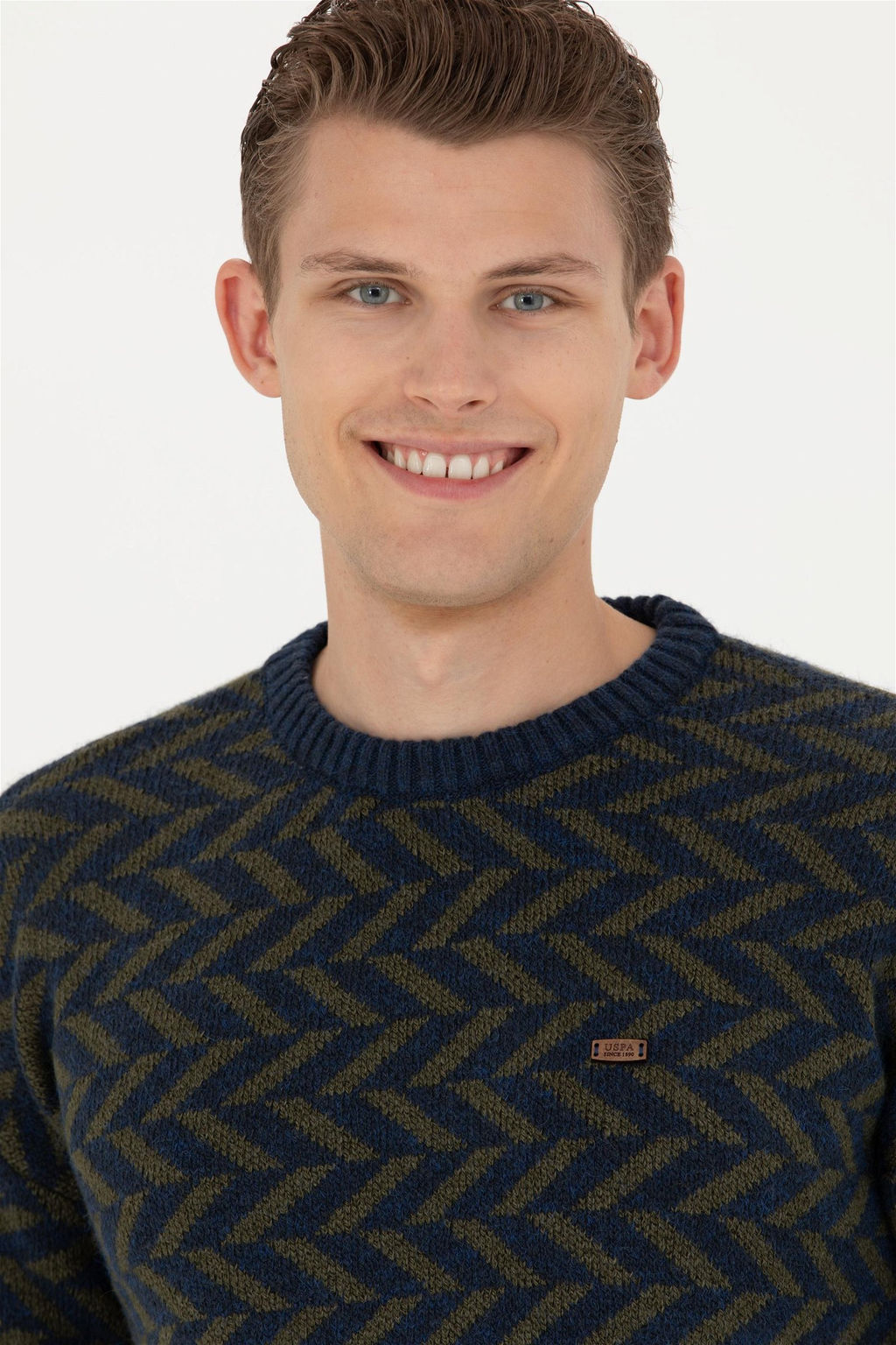 Мужской темно-синий свитер - U.s. polo assn фото 2