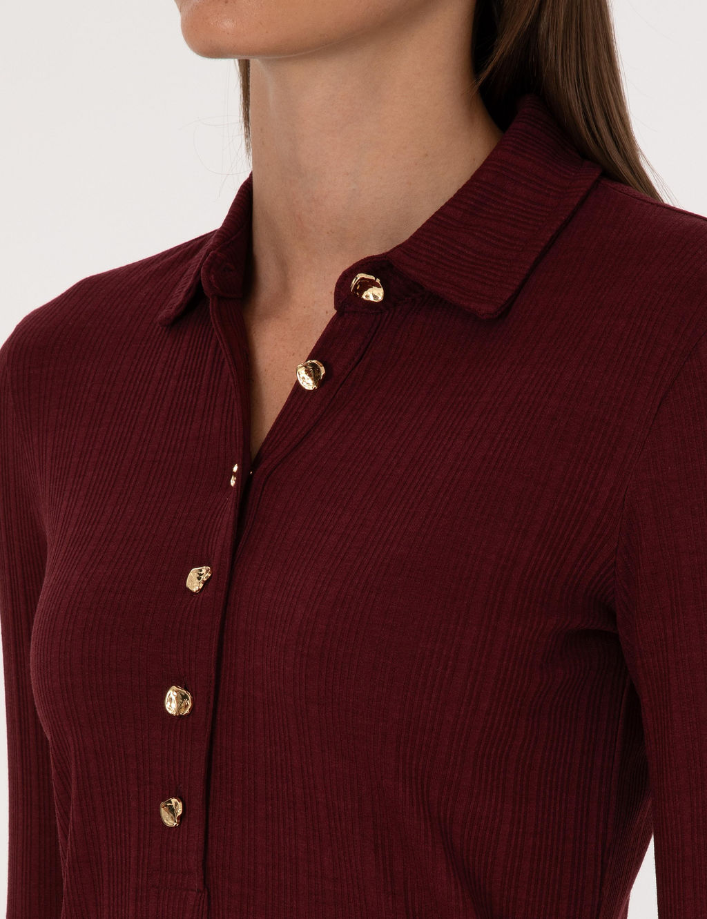 Vi_ne Slim Fit _rme Bluz - Pierre cardin фото 7