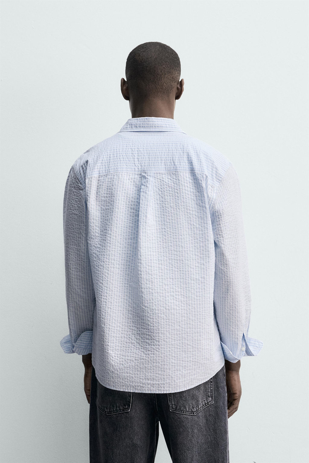 CAMISA REGULAR FIT RAYAS / rayas - Zara фото 11