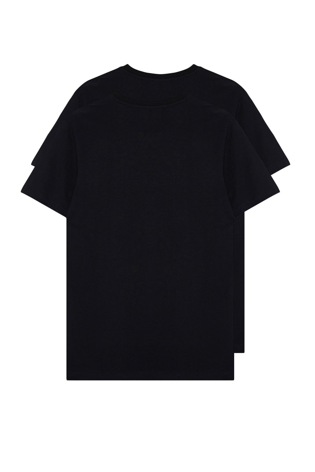 TRENDYOL MAN Siyah Slim/Dar Kesim Basic %100 Pamuklu 2li Paket Bisiklet Yaka K?sa Kollu T-Shirt TMNSS19BO0071 - Trendyolmilla фото 17