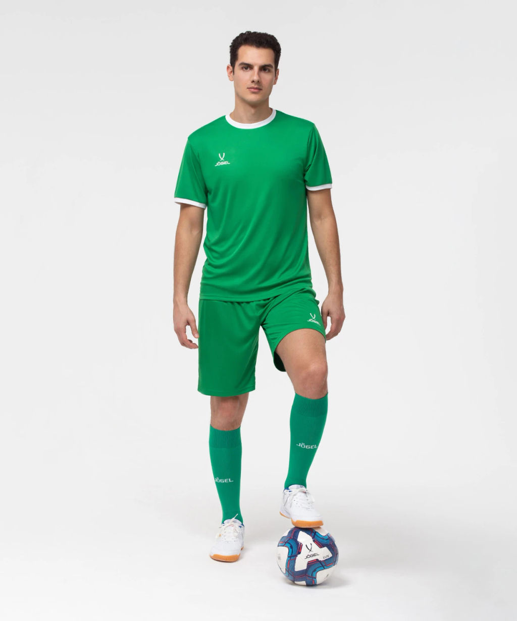 Шорты игровые JOGEL CAMP Classic Shorts, зеленый/белый