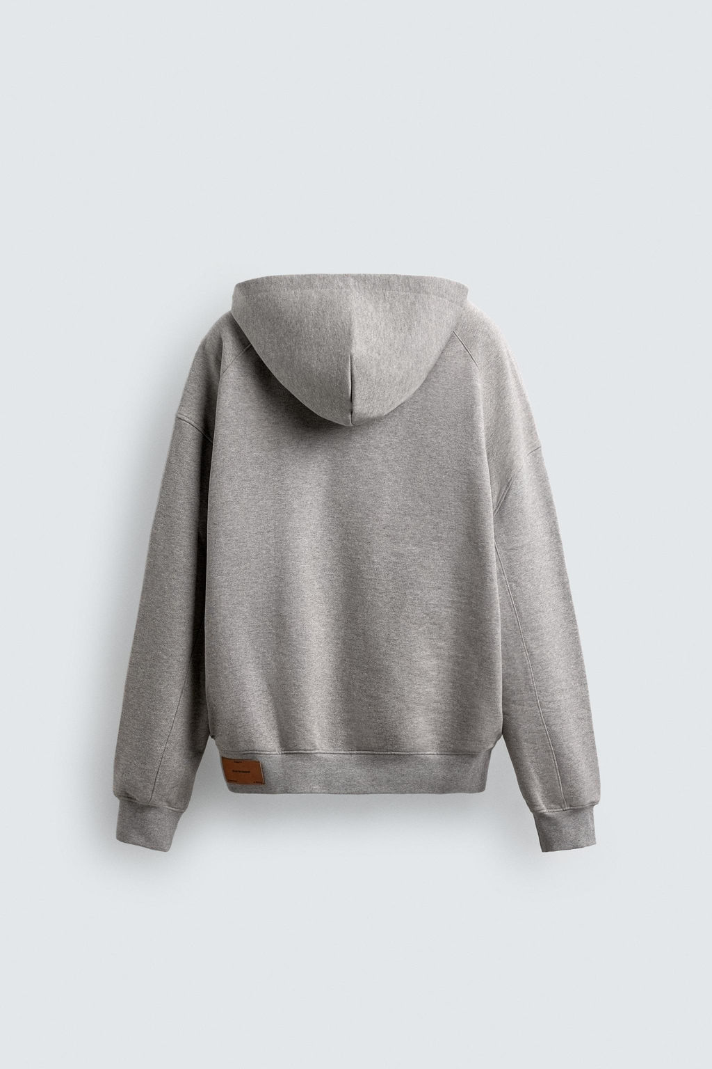 ZIP-UP HOODIE WITH LABEL - Zara фото 8