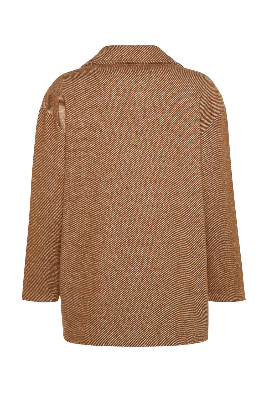 Trendyolmilla Camel Oversize Genis Kesim Kase Kaban TWOAW24KB00091  фото 8