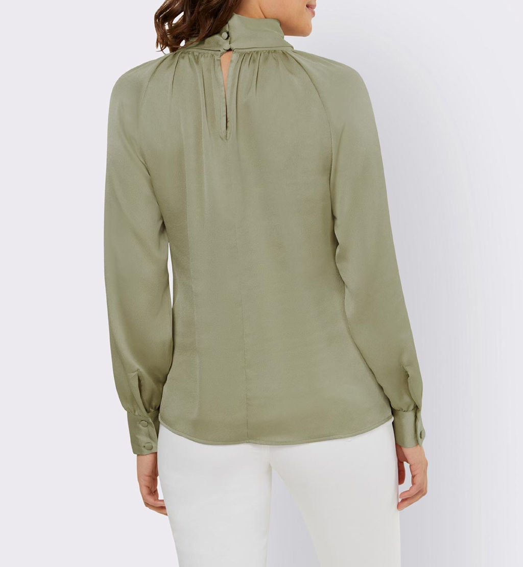 Блузка, серая - Ashley brooke фото 4